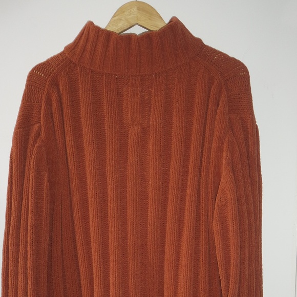 Oversized Orange Sweater Super Soft and Warm!! - Picture 8 of 10